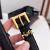 Replica Ysl Square Buckle Belt Gold 2.0cm