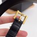 Replica Ysl Square Buckle Belt Gold 2.0cm