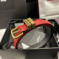 Replica Ysl Hublot Loop Belt in Orange