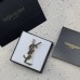 Replica Opyum Ysl Snake Brooch In Metal 