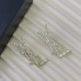 Replica Ysl Single Stud Square Crystal Earring