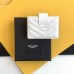 Replica Ysl Cassandre Matelasse Business Card Case in White