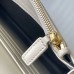 Replica Ysl Cassandre Envelope Chain Wallet In White Smooth Leather