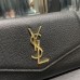 Replica Ysl Uptown Chain Wallet In Black