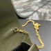 Replica Ysl Uptown Chain Wallet In Green