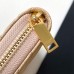 Replica Ysl Zip Around Wallet in Beige with Gold Hardware