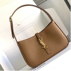 Fake YSL Le5a7 Hobo Bag Brown