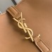 Fake YSL Le5a7 Hobo Bag Brown