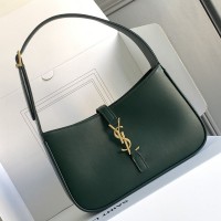 Fake YSL Le5a7 Hobo Bag Green