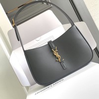 Replica YSL Le5a7 Hobo Bag Grey