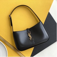 Replica YSL Le5a7 Hobo Bag Black