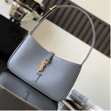 Replica YSL Le5a7 Hobo Bag Light Blue