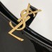 Replica YSL Le5a7 Hobo Bag Patent Leather Black