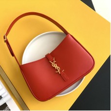 Replica YSL Le5a7 Hobo Bag Red