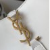 Replica Ysl Le5A7 mini hobo Bag white