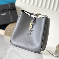 Replica Ysl Small Le5a7 Supple Bag Grey