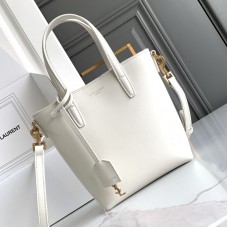 Replica Ysl Mini Toy Shopping in white