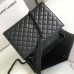 Replica Ysl Medium Envelope Bag in Black with Black Harewear