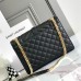 Replica Ysl Medium Envelope Bag in Black with gold Harewear