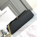 Replica Ysl Medium Envelope Bag in Black with gold Harewear