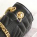 Replica Ysl Medium Envelope Bag in Black with gold Harewear