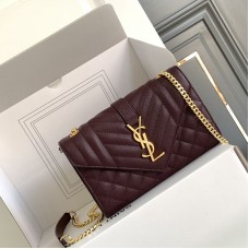 Replica Ysl Small Envelope Bag in Red