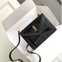 Replica Ysl Gaby Mini Satchel in Patent