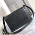 Replica Ysl Gaby Satchel Bag in Croco