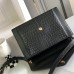 Replica Ysl Gaby Satchel Bag in Croco