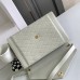 Replica Ysl Gaby Satchel Bag in White