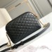 Replica ysl gaby zipped pouch in Black