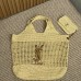 Replica Ysl Icare Maxi Shopping Bag Raffia Knit