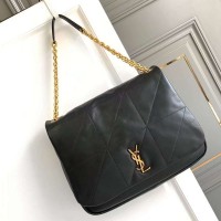 Replica Ysl Jamie 4.3 Flap Bag in Black