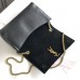 Replica YSL Reversible Medium Kate in suede Black