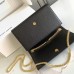 Replica Ysl Medium Kate Bag  in Black with Gold Hardware