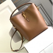 Replica Ysl Le 37 bucket Bag in Brown