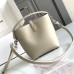 Replica YSL LE 37 mini bucket bag in grey