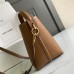 Replica YSL LE 37 SMALL bucket bag in Tan