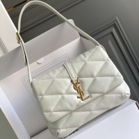 Replica Ysl Le 57 Hobo Bag in White