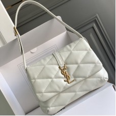 Replica Ysl Le 57 Hobo Bag in White