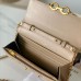 Replica Ysl Le Maillon Chain Wallet Beige Leather