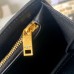 Replica Ysl Le Maillon Chain Wallet Black Leather