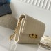 Replica Ysl Le Maillon Chain Wallet White Leather