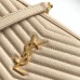 Replica YSL Lou Mini Camera Bag  in Beige