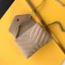 Replica Ysl LouLou Toy strap Bag in Beige with Silve