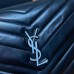 Replica Ysl Medium LouLou Bag in black with silver