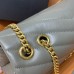 Replica Ysl Medium LouLou Bag in grey with gold