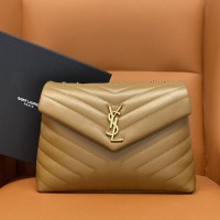 Replica Ysl Medium LouLou Bag in Tan