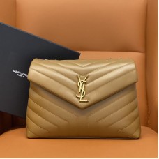 Replica Ysl Medium LouLou Bag in Tan