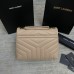 Replica Ysl Small Loulou Bag in Beige with gold